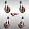 Service Caster 5 Inch 316SS High Temp Glass Filled Nylon 1-3/4 Inch Stem Caster Brake SCC, 2PK SCC-SS316EX20S514-GFNSHT-2-TLB-2-134 - alternate 4